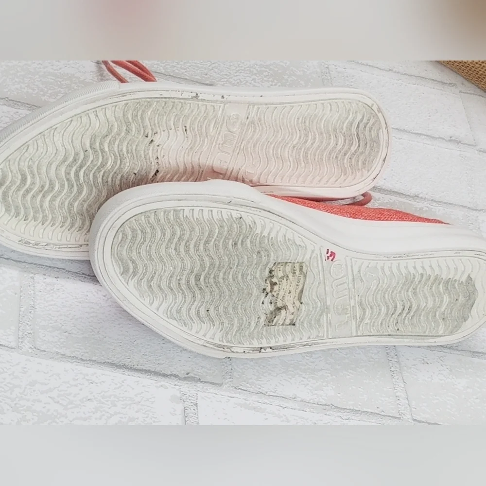 Lamo Orange Woven Sneakers